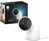 Philips - Hue Wired Security Camera with Desktop Stand - White