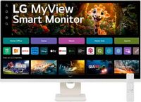 LG - My View 32" VA 4K UHD 60Hz Smart Monitor (HDMI, USB-C) - White