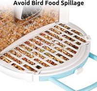 BIRDFY - Bird Seed Guard, Durable Waterproof Bird Feeder Seed Covers, Must-Have Bird Feeder Acces...