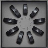 Samsung - Galaxy Ring Sizing Kit - Black