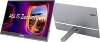 ASUS - ZenScreen 15.6&quot; OLED FHD 1080P USB Type-C Portable Monitor with Detachable Kickstand - Silver