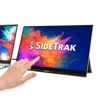 SideTrak - SideTrak&#174; Solo Pro Touchscreen 15.8&quot; Portable Monitor – Black - Black
