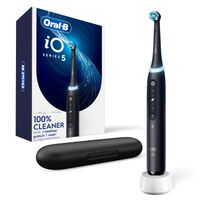Oral-B - iO Series 5 Rechargeable Electric Toothbrush w/Brush Head - Black