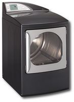 GE - Harmony&#174; 7.3 Cu. Ft. King-Size Capacity Gas Dryer - Dark Platinum Color