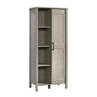 Sauder - Spring Maple Sliding Door Storage Cabinet