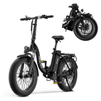 HiBoy - EX6F Foldable Electric Bike w/ 75 mi Max Operating Range &amp; 25 mph Max Speed - 67.7*24.2*5...