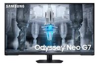 Samsung - Odyssey Neo G7 43" Mini 4K UHD 1ms AMD FreeSync Premium Pro Smart Gaming Monitor with H...