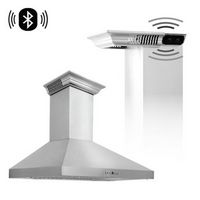 ZLINE - 36 inches - Externally Vented - Wall Range Hood - Stainless steel