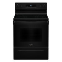 Whirlpool - 5.3 Cu. Ft. Freestanding Electric Range with No Preheat Mode - Black