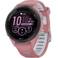 Garmin - Forerunner 265S GPS Smartwatch 42 mm Fiber-reinforced polymer - Black/Light Pink
