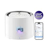 Petkit - Eversweet 3 Pro Wifi Stainless Water Fountain with Wireless Pump/UVC, Ultra Quiet operat...