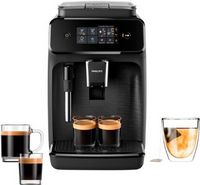 Philips - Phlips 1200 Fully Automatic Espresso Machine with Milk Frother - Black