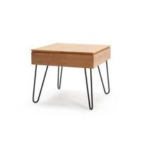 Burrow - Carta Hardwood Side Table - Oak