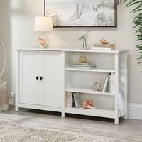 Sauder - County Line TV Console For TVs up to 43&quot; - Glacier White