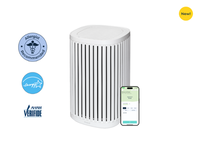 The Windmill Air Purifier, 3-in-1, Ultra-Quiet, HEPA Filter Medical Grade, Small to Medium Rooms ...