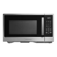 Insignia™ - 1.1 Cu. Ft. Countertop Microwave - Stainless Steel