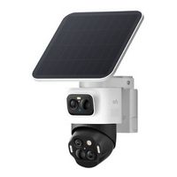 eufy - eufyCam S4 Triple Lens Wireless Solar Security Camera with 360° View, Auto Tracking, No Mo...