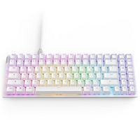 NZXT - Function 2 - MiniTKL Wired Optical Gaming Keyboard - White