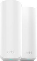 NETGEAR - Orbi 370 Series BE5000 Dual-Band Mesh Wi-Fi 7 System (2-pack) - White