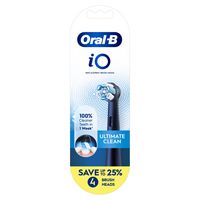 Oral-B - iO Series Ultimate Clean Replacement Brush Head for iO Series Electric Toothbrush (4 cou...