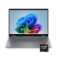 HP - OmniBook X Flip 2-in-1 - Copilot+ PC - 14&quot; 2K Touch-Screen Laptop - AMD Ryzen AI 7 - 24GB Me...