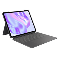 Logitech - Combo Touch for iPad Pro 13-inch (Latest Model)(M4 chip) Keyboard Case with Detachable...