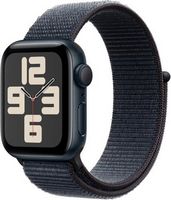 Apple Watch SE 2nd Generation (GPS) 40mm Aluminum Case with Ink Sport Loop - Midnight