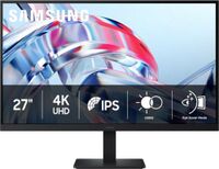 Samsung - 27" (S70H) IPS LED 4K UHD HDR10 High Resolution Monitor (HDMI, DP) - Black