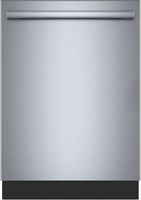 Bosch - 300 Series 24" Top Control Smart Built-In Tub Dishwasher with 3rd Rack, 46 dBA - Stainles...