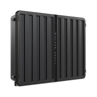 Storm Shell - XL Weatherproof 55" Outdoor TV and Soundbar Enclosure - Black