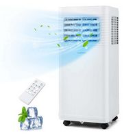 Costway Portable Air Conditioner Cools up to 300 sq.ft 9000 BTU 3 in 1 AC Unit with Fan Dehumidif...