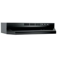 Broan - 30 inches - Under cabinet Range Hood - Black