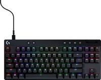 Logitech - PRO X TKL RAPID Tenkeyless Corded Magnetic Analog Switch Gaming Keyboard with Customiz...