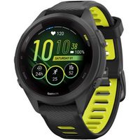 Garmin - Forerunner 265S GPS Smartwatch 42 mm Fiber-reinforced polymer - Black