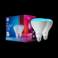 Cync - Direct Connect BR30 65W Smart LED Bulb (2-Pack) - Full Color