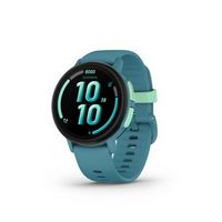 Garmin - Bounce 2 GPS Kids Smartwatch 43mm Fiber-reinforced polymer - Turquoise - (2025)