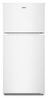 Whirlpool - 28 in. Wide 14 cu. ft. Top Freezer Refrigerator with Total Coverage Cooling - White