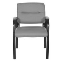 Office Star Products - Guest Chair - Grey/Black