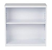 OSP Home Furnishings - Metal Bookcase - White