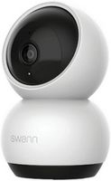 Swann - EVO 2K HD Pan-Tilt Indoor Wi-Fi Security Camera W/ Auto Tracking, Motion/Pet/Person Detec...