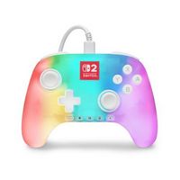 PowerA - Advantage Wired Controller for Nintendo Switch 2 with Lumectra - White