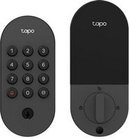 TP-Link - Tapo DL100 Smart Wi-Fi Deadbolt Door Lock – Keyless Tactile Buttons, App-Controlled Cus...