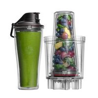 Vitamix - Personal Cup Adapter with Two 20-Ounce Blender Cups - Clear