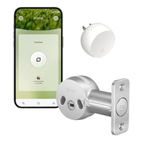Level - Bolt Connect WiFi Retrofit Smart Lock with App/Keypad/VoiceAssistant Access - Silver