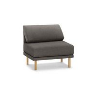 Burrow - Contemporary Range Armchair - Heather Charcoal