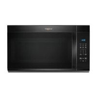 Whirlpool - 1.7 Cu. Ft. Over-the-Range Microwave with 1000-Watts Cooking Power - Black