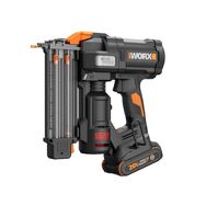 WORX - Nitro WX838L 20V PowerShare Cordless 18GA Brad Nailer (Battery & Charger Included) - Black