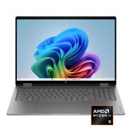 HP - OmniBook X Flip 2-in-1 - 16" 2K Touchscreen Laptop - AMD Ryzen AI 5 430 (2026) - 16GB Memory...