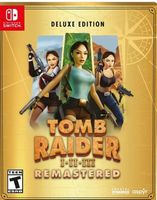 Tomb Raider I-III Remastered Starring Lara Croft Deluxe Edition - Nintendo Switch