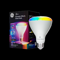 Cync - Dynamic Effects BR30 LED Light Bulb, Color Changing, 1pk - Full Color